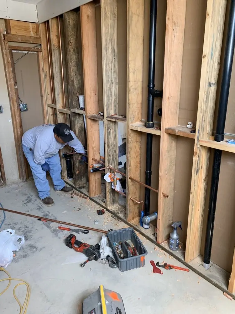 Commercial rough-in plumbing for Gas Line Repair in Irvine Terrace